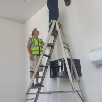 Installation at the new Fury Ford Midrand